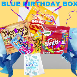 "Make it a Gift" BLUE BIRTHDAY GIFT BOX - Gift Box - add on to your disc order