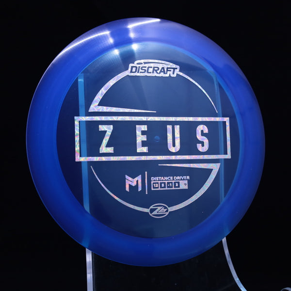 Discraft - Zeus - Z Lite - Distance Driver BLUE SILVER 166