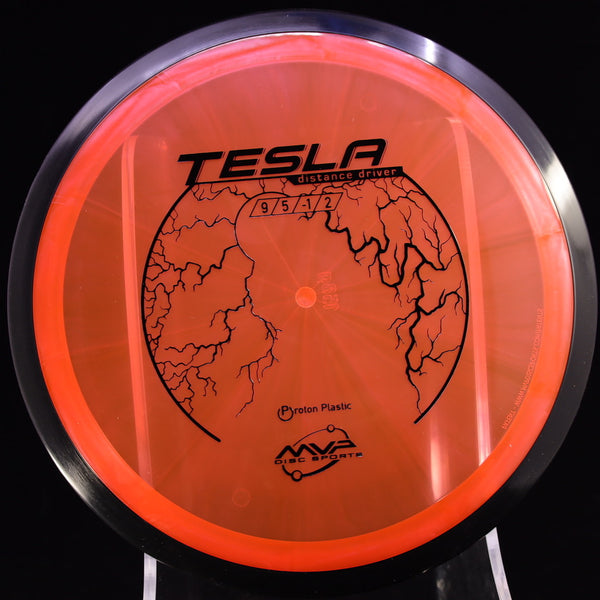 MVP - Tesla - Proton - Distance Driver 155-159 35 ORANGE TOMATO 158 control driver distance Distance Driver Driver MVP MVP Disc Sports mvpdiscsport neutron tesla