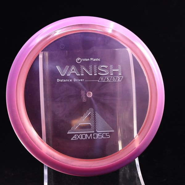 Axiom - Vanish - Proton - Distance Driver 165-169 16 PINK PURPLE 166 axiom Disc Golf disc golf discs disc golf discs for sale discs Distance Driver Driver high speed driver mvp mvp disc sports proton vanish