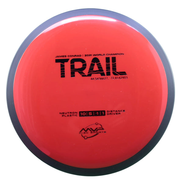 MVP - Trail - Neutron - James Conrad Line Distance Driver 165-169 38 RED 168 James Conrad Line MVP MVP Disc Sports MVP Neutron MVP Trail release date neutron