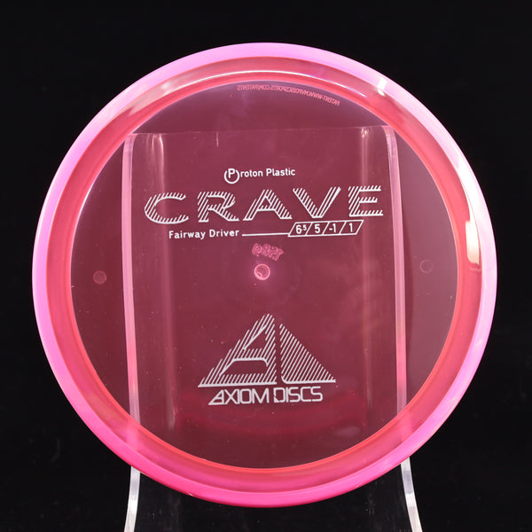 Axiom - Crave - Proton - Fairway Driver 155-159 7 PINK VIOLET 158 axiom crave disc golf discs disc golf discs for sale discs fairway fairway driver hokom mvp proton