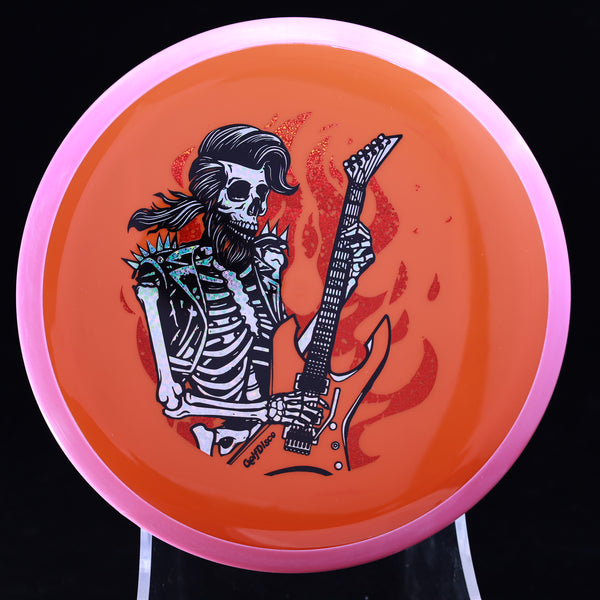 Axiom - Insanity - Neutron - GolfDisco Originals "Rock N' Roller" 9 ORANGE VIOLET 175 GOLFDISCO ORIGINALS skeleton skeleton stamp skeleton stampmusic stamp skeletons