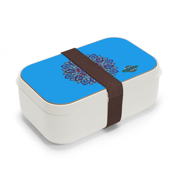 Bento Lunch Box  "LOTUS ZEN' GolfDisco exclusive stamp design