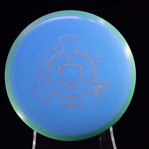 Axiom - Virus - Neutron - Distance Driver 165-169 23 BLUE CADET BLUE 166 AXIOM Disc Golf disc golf discs disc golf discs for sale discs distance Distance Driver MVP NEUTRON understable VIRUS