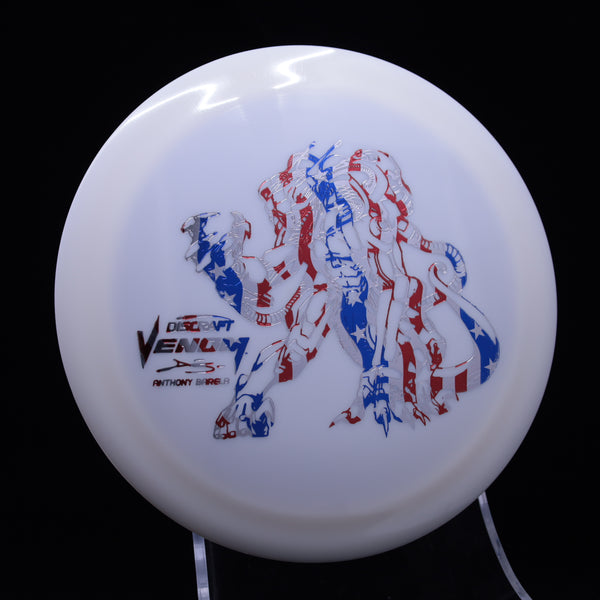 Discraft - Venom - ESP GLO - Anthony Barela Distance Driver 5 FLAG 174 Anthony Barela venom