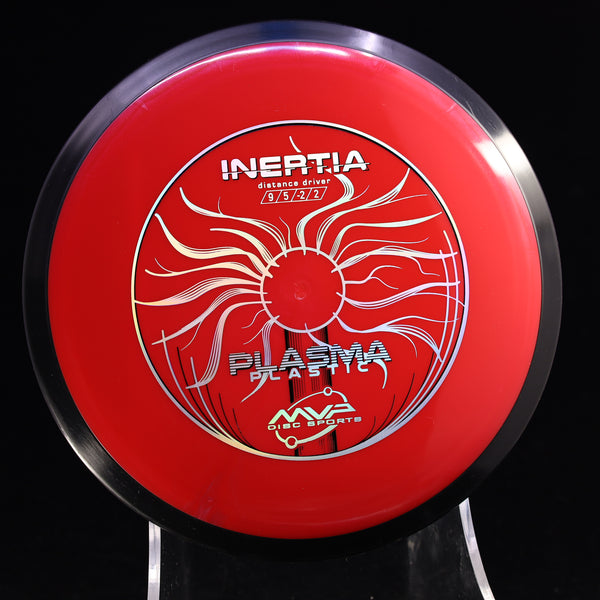 MVP - Inertia - Plasma - Distance Driver RED 4 161 CONTROL Disc Golf DISTANCE DRIVER INERTIA INURTIA MVP PLASMA UNDERSTABLE