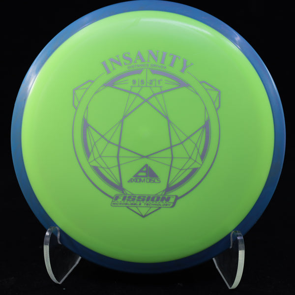 Axiom - Insanity - Fission - Distance Driver 165-169 GREEN BRIGHT BLUE 166 Axiom Axiom discs axiom neutron distance Distance Driver Driver Fission insanity