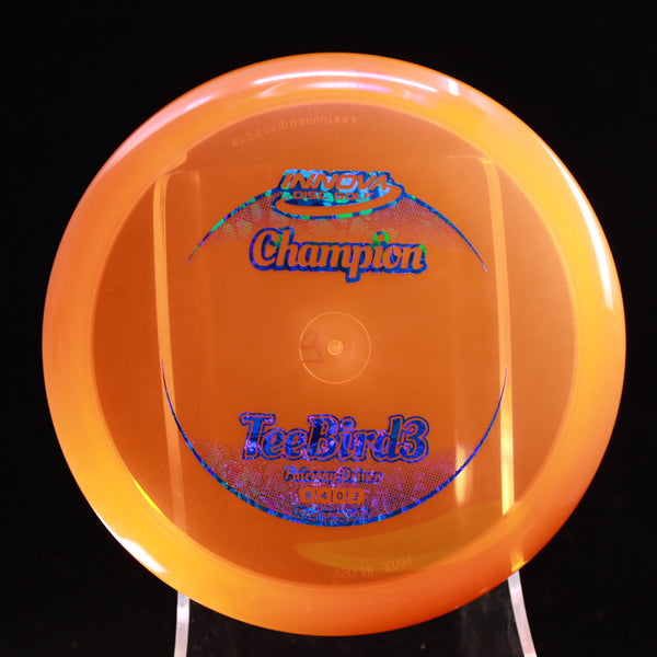 Innova - Teebird3 - Champion - Fairway Driver 4 ORANGE BLUE 170 avery bird champion climo disco driver fairway fairway driver fairway driver er golf golfdisco golfdisco.com innova innova champion innova champion discs ken speed 7 teebird3