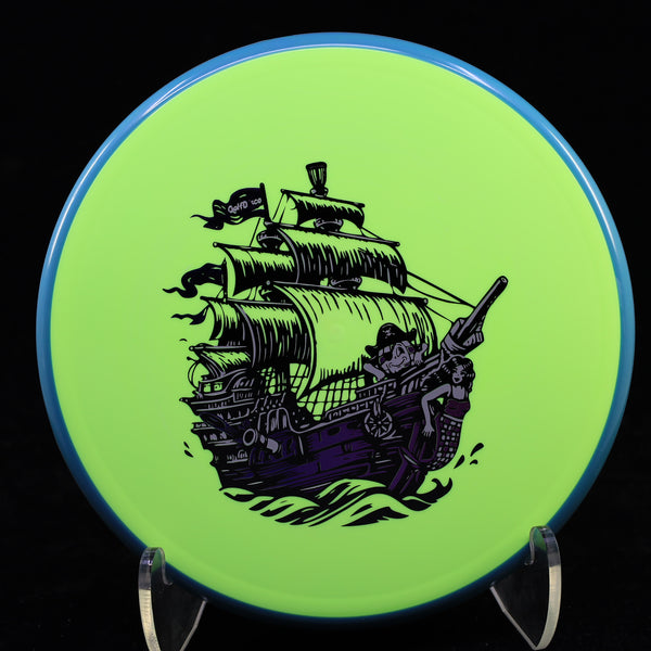 Axiom - Tempo - Neutron - GolfDIsco Originals "Discs Ahoy" NEON GREEN 10 174 jeremy koling tempo