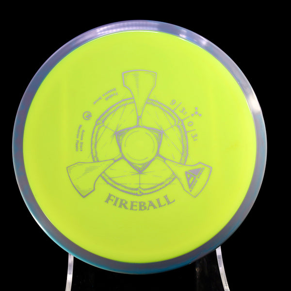 Axiom - Fireball - Neutron - Distance Driver 160-164 8 GREEN GRAY 161 axiom disc golf discs disc golf discs for sale discs fireball flick mvp neutron overstable Utility z