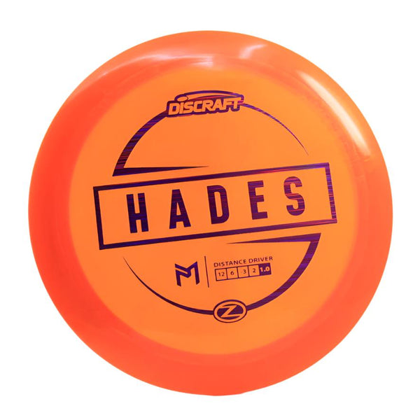 Discraft - Hades - Z - Distance Driver 2 ORANGE HOLO LINES 174