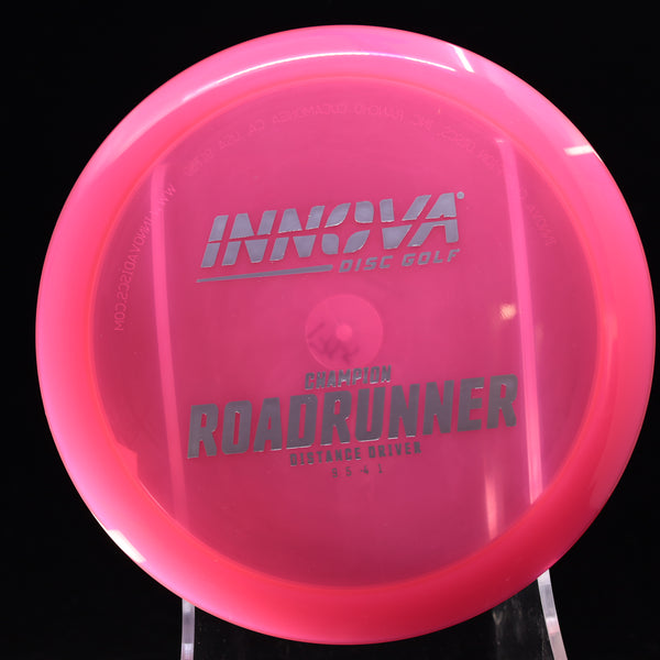 Innova - Roadrunner - Champion - Distance Driver PINK SILVER 175 barsby Beginner Friendly champion distance Distance Driver Driver greg gregg innova innova champion innova champion discs roadrunner understable