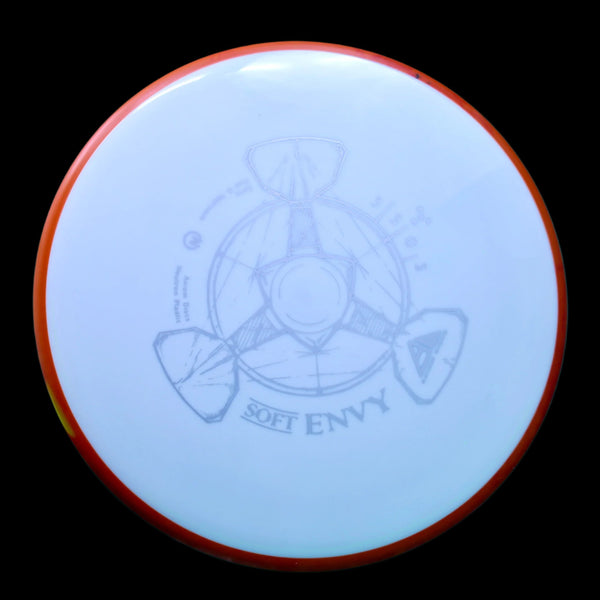 Axiom - ENVY - SOFT NEUTRON - Putt & Approach 170-175 7 WHITE RED 172 Axiom Axiom discs axiom neutron disc golf discs disc golf discs for sale discs envy Gyro gyronauts James Conrad MVP Disc Sports neutron soft z