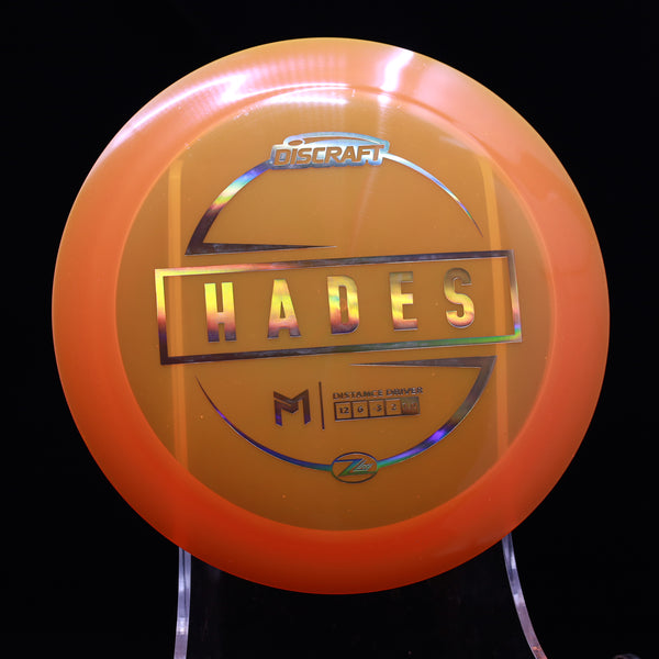 Discraft - Hades - Z Lite - Lightweight Distance Driver 2 ORANGE HOLO 157 discraft hades discraft z hades discraft z lite hades hades disc