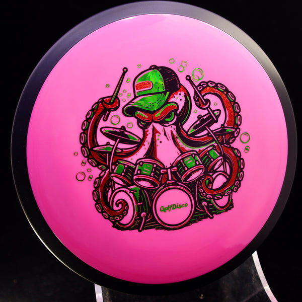 MVP - Trail - Neutron - GolfDisco Originals "Otto" 4 PINK 174 custom stamps Disc Golf GOLFDISCO ORIGINALS James MVP mvp neutron trail mvp trail octopus otto trail disc