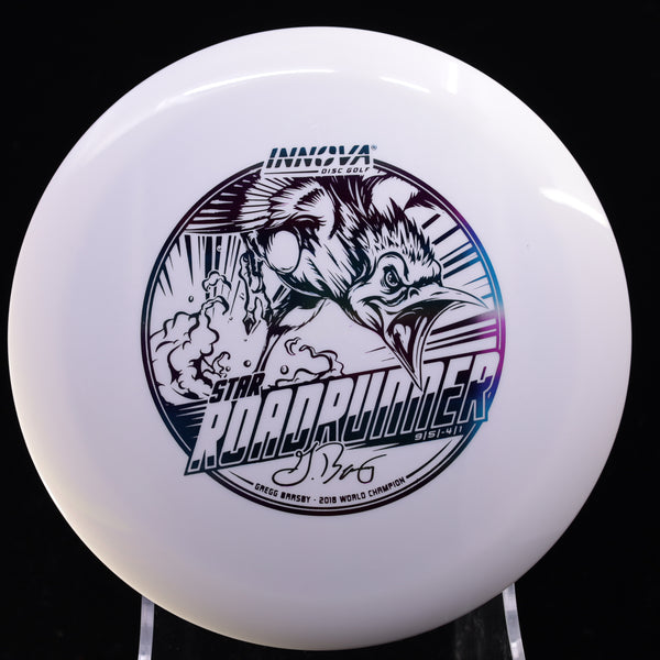 Innova - Roadrunner - Star - Distance Driver 1 WHITE 175 barsby Beginner Friendly distance Distance Driver Driver greg gregg innova innova champion innova champion discs roadrunner understable