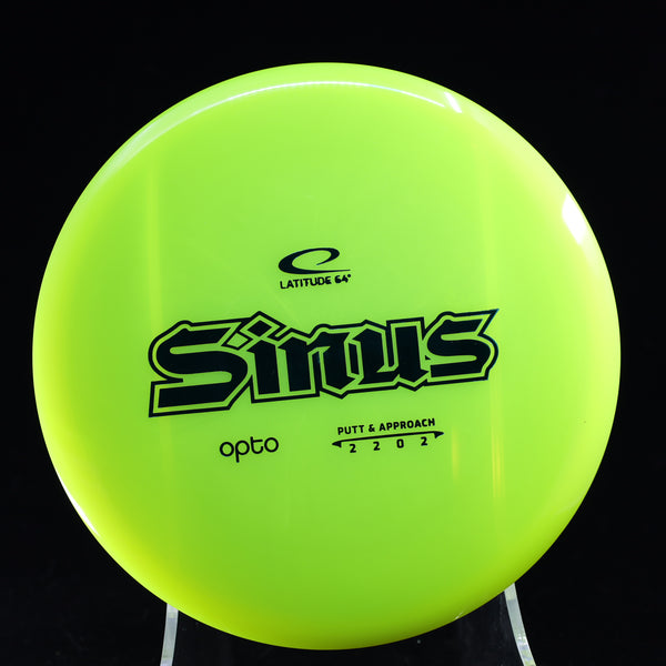 Latitude 64 - SINUS - OPTO - Putt & Approach YELLOW TEAL 173 latitude Latitude 64 put putt Putt and Approach Putter Putting sinus Trilogy Zero