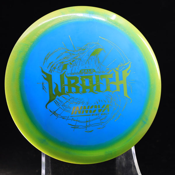 Innova - Wraith - Halo Star 20 GREEN BLUE 158 halo halo disc golf halo innova discs Halo Star innova halo innova halo discs innova halo plastic innova halo star innova star halo