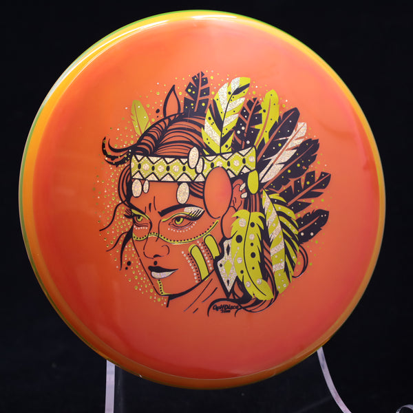 Axiom - Pyro - Prism Plasma - GolfDisco Original "Hurit" 10 RED-ORANGE 178 Axiom discs axiom prism axiom prism plasma pyro axiom prism plasma pyro midrange golf disc HURIT Prism Plasma prism plasma pyro pyro