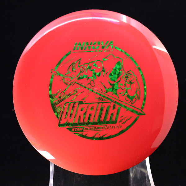 Innova - Wraith - Star - Distance Driver RED GREEN SHARDS 167 climo Distance Driver Driver Headwind Driver high speed driver Innova innova champion ken climo star wraith