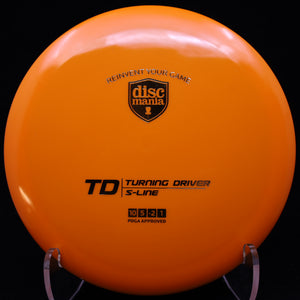 Discmania - TD - S-Line - Driver ORANGE GOLD 176