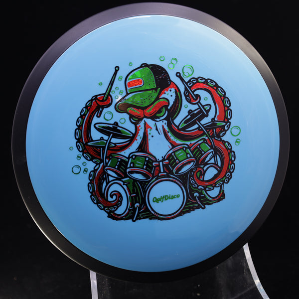 MVP - Trail - Neutron - GolfDisco Originals "Otto" 10 BLUE 173 custom stamps Disc Golf GOLFDISCO ORIGINALS James MVP mvp neutron trail mvp trail octopus otto trail disc