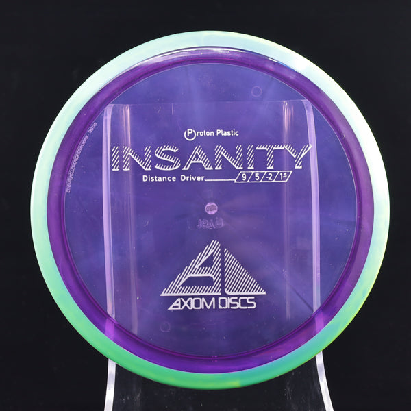 Axiom - Insanity - Proton - Distance Driver 160-164 BLUE 162 Axiom Axiom discs Disc Golf disc golf discs disc golf discs for sale discs Driver insanity MVP MVP Disc Sports neutron PROTON Stable Understable