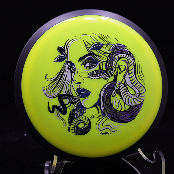 MVP Neutron Trail - GolfDisco Originals "Snake Charmer" 10 YELLOW 170 amazon custom stamps Disc Golf GOLFDISCO ORIGINALS James MVP mvp neutron trail mvp trail snake snake charmer SNAKECHARMER trail disc