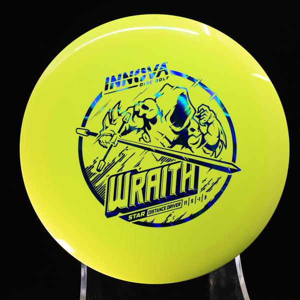 Innova - Wraith - Star - Distance Driver YELLOW BLUE 175 climo Distance Driver Driver Headwind Driver high speed driver Innova innova champion ken climo star wraith