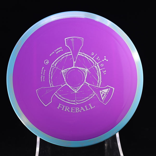 Axiom - Fireball - Neutron - Distance Driver 170-175 3 PURPLE BLUE TEAL 172 axiom disc golf discs disc golf discs for sale discs fireball flick mvp neutron overstable Utility z