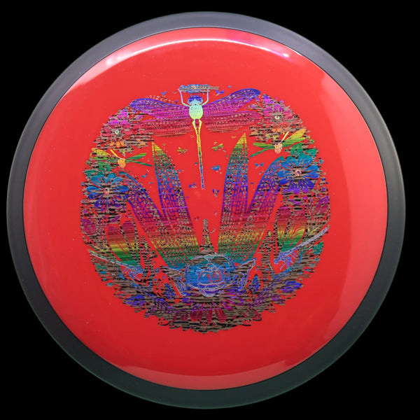 MVP - Trail - Neutron - MISPRINTS - "Summer Fling" 15 RED 173 GOLFDISCO ORIGINALS James misprint misprints MVP mvp neutron trail mvp trail skeet scienski summer fling trail disc