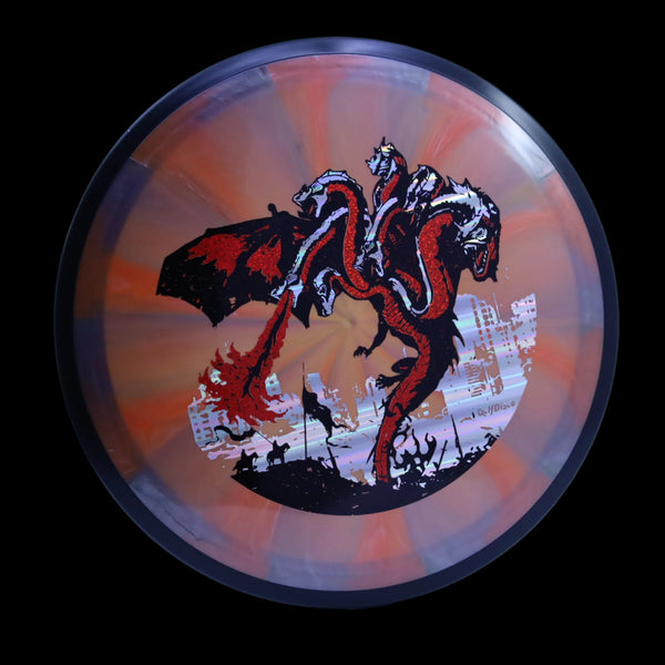 MVP - Plasma Servo - "THE DRAGON" A GolfDisco original custom stamp design GOLFDISCO ORIGINALS MVP MVP Disc Sports servo