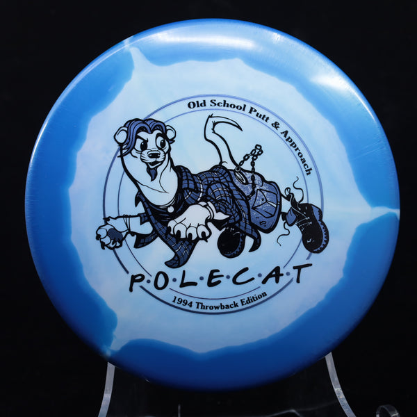 Innova - Polecat - Halo - Marm-O-Set 1994 Throwback Edition 1 BLUE 175 halo halo disc golf halo innova discs Halo Polecat Halo Star innova halo innova halo discs innova halo plastic innova halo star innova star halo polecat