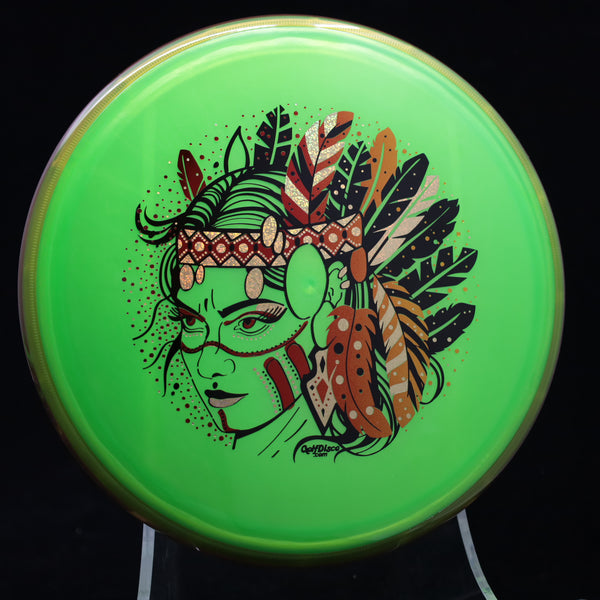 Axiom - Pyro - Prism Plasma - GolfDisco Original "Hurit" 8 GREEN 176 Axiom discs axiom prism axiom prism plasma pyro axiom prism plasma pyro midrange golf disc HURIT Prism Plasma prism plasma pyro pyro