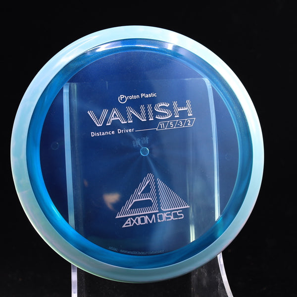 Axiom - Vanish - Proton - Distance Driver 160-164 17 BLUE CYAN 161 axiom Disc Golf disc golf discs disc golf discs for sale discs Distance Driver Driver high speed driver mvp mvp disc sports proton vanish