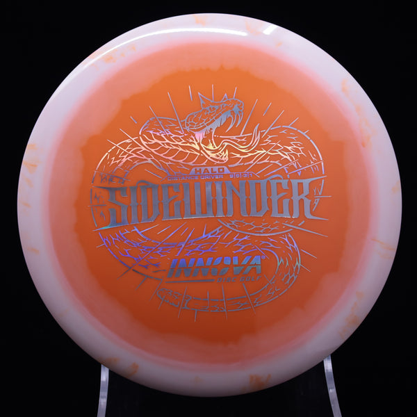 Innova - Sidewinder - HALO Star - Distance Driver ORANGE SILVER 159 halo halo sidewinder halo sidewinder disc Halo Star halo star sidewinder innova innova champion innova champion discs innova halo innova halo discs innova halo plastic innova halo sidewinder innova halo star sidewinder innova star halo sidewinder