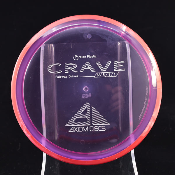 Axiom - Crave - Proton - Fairway Driver 155-159 12 VIOLET RED 159 axiom crave disc golf discs disc golf discs for sale discs fairway fairway driver hokom mvp proton