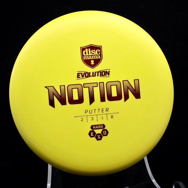 Discmania - Notion - Hard EXO - Putt & Approach 2 YELLOW RED 173 EVOLUTION hard exo notion Notion Putter