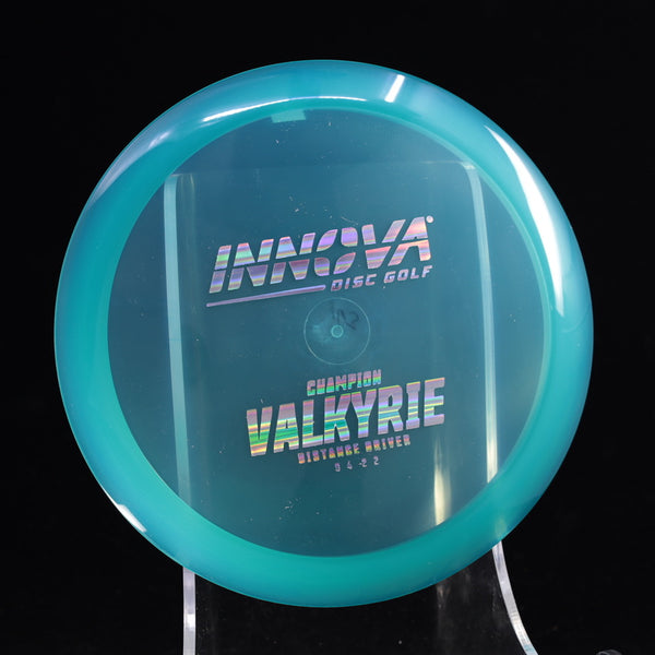 Innova - Valkyrie - Champion - Distance Driver 1 CYAN BLUE SILVER 163 champ champion distance Distance Driver Driver innova innova champion innova champion discs star valk valkery valkyrie