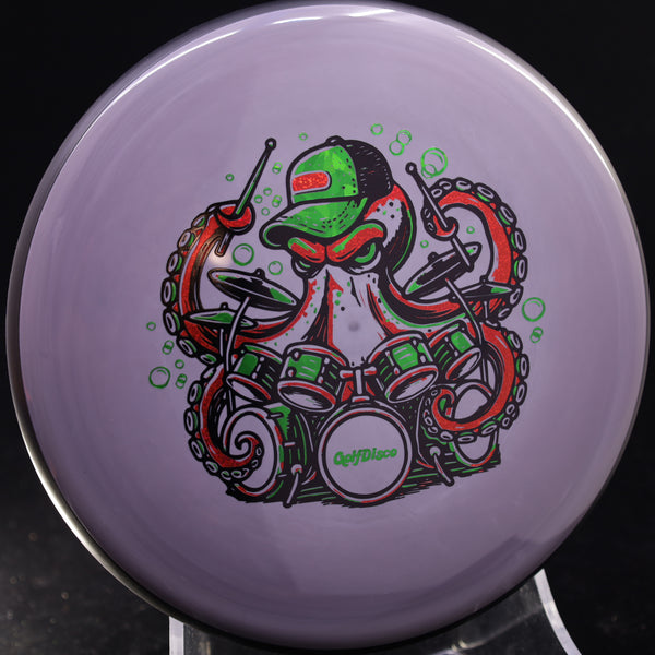 MVP - Glitch - Soft Neutron - GolfDisco originals "OTTO" Christmas Release 13 GREY 154 Beginner Friendly catch catch disc glitch golfdisco exclusive GOLFDISCO ORIGINALS golfdisco originals stamp design Gyro gyronauts mvp glitch mvp glitch for sale octopusmarine life preorder sea life