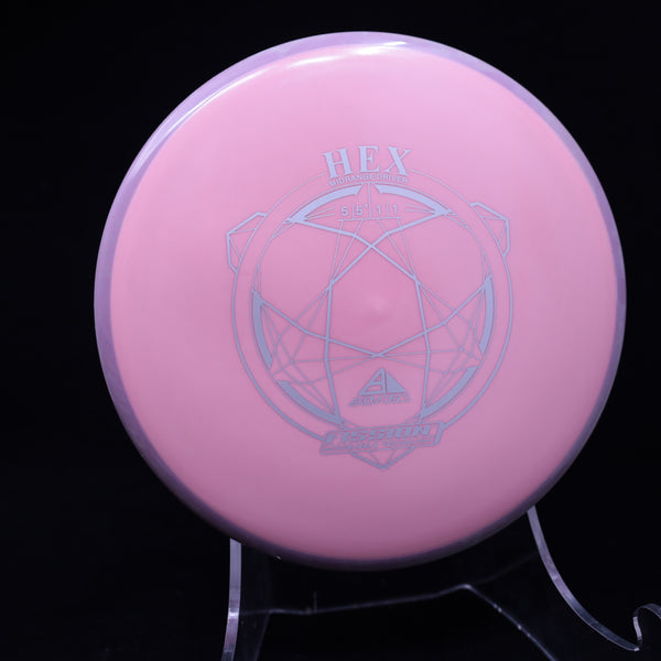 Axiom - Hex - Fission - Midrange 176-179 18 PINK PURPLE 176 axiom Disc Golf disc golf discs disc golf discs for sale discs hex march newsletter mid Mid-Range midrange midrange driver mvp Neutron stable straigh swirly understablem