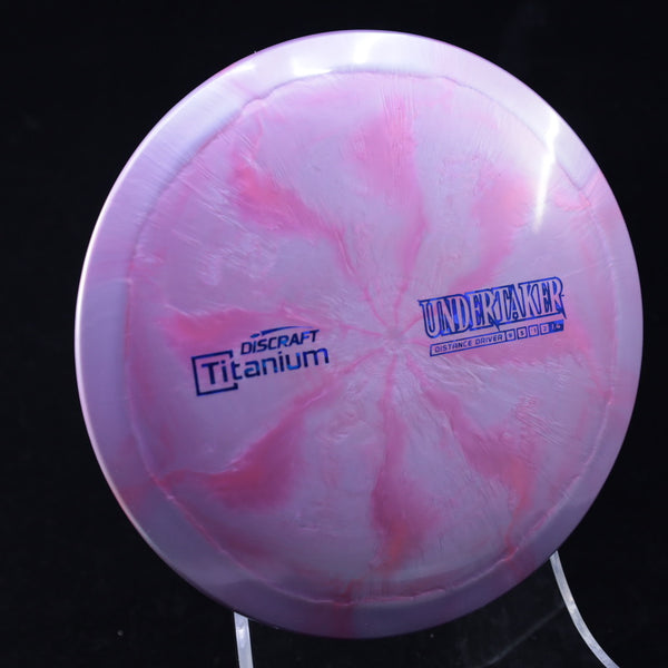 Discraft - Undertaker - Titanium - Distance Driver (2024) PURPLE BLUE 172 adam Discraft distance Driver esp esp undertaker titanium Undertaker