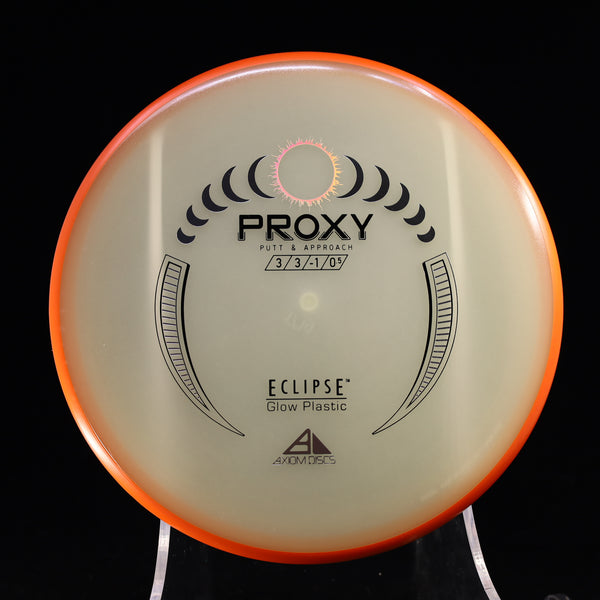 Axiom - Proxy - Eclipse GLOW - Putt & Approach 170-175 1 ORANGE RED 171 approach Axiom axiom discs axiom neutron Disc Golf disc golf discs disc golf discs for sale discs ecliopse MVP nuetron proxy put putt and approach