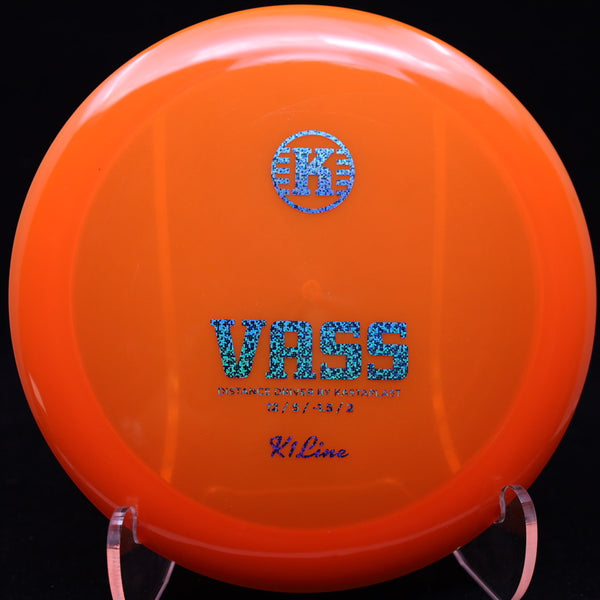 Kastaplast - Vass - K1 - Distance Driver ORANGE BLUE CONFETTI 172 Distance Driver kastaplast vass