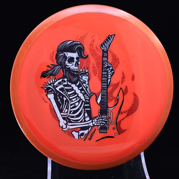 Axiom - Insanity - Neutron - GolfDisco Originals "Rock N' Roller" 16 ORANGE TOMATO 172 GOLFDISCO ORIGINALS skeleton skeleton stamp skeleton stampmusic stamp skeletons