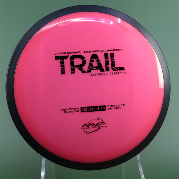 MVP - Trail - Neutron - James Conrad Line Distance Driver 170-175 64 PINK 174 James Conrad Line MVP MVP Disc Sports MVP Neutron MVP Trail release date neutron