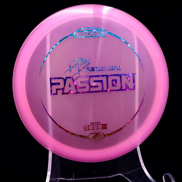 Discraft - Passion - Z Lite - Paige Pierce Driver 12 PINK SHATTER 148 discraft passion discraft passion flight numbers paige pierce passion passion disc passion disc golf passion discraft