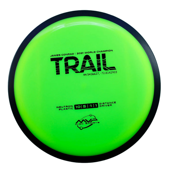 MVP - Trail - Neutron - James Conrad Line Distance Driver 170-175 2 YELLOW 174 James Conrad Line MVP MVP Disc Sports MVP Neutron MVP Trail release date neutron