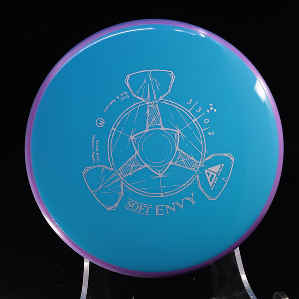 Axiom - ENVY - SOFT NEUTRON - Putt & Approach 165-169 26 BLUE 167 Axiom Axiom discs axiom neutron disc golf discs disc golf discs for sale discs envy Gyro gyronauts James Conrad MVP Disc Sports neutron soft z